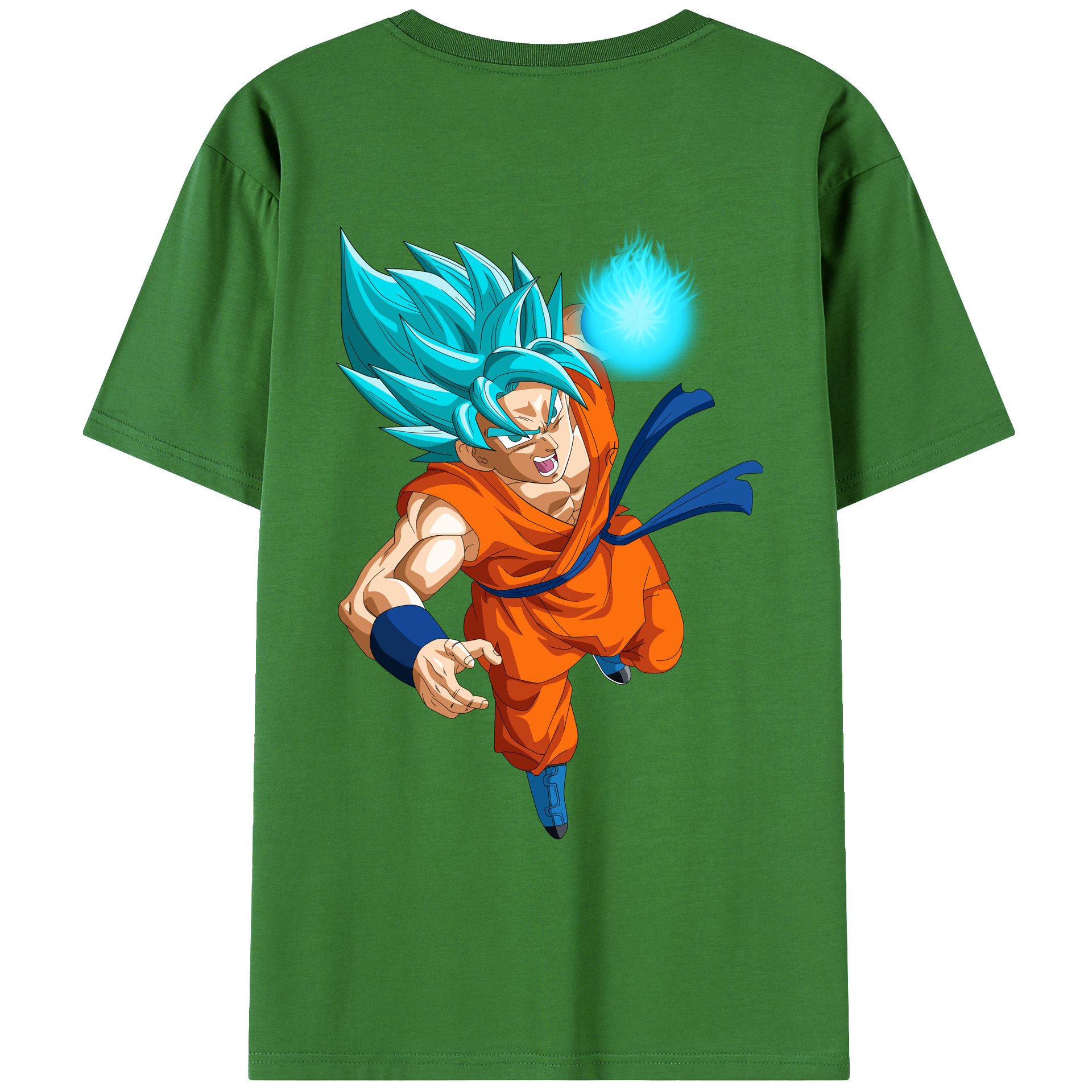（画像用） ドラゴンボール 孫悟空（そん ごくう）Son Goku カカロット DRAGON BALL Kakarotto レディース半袖Tシャツ(バックプリント)